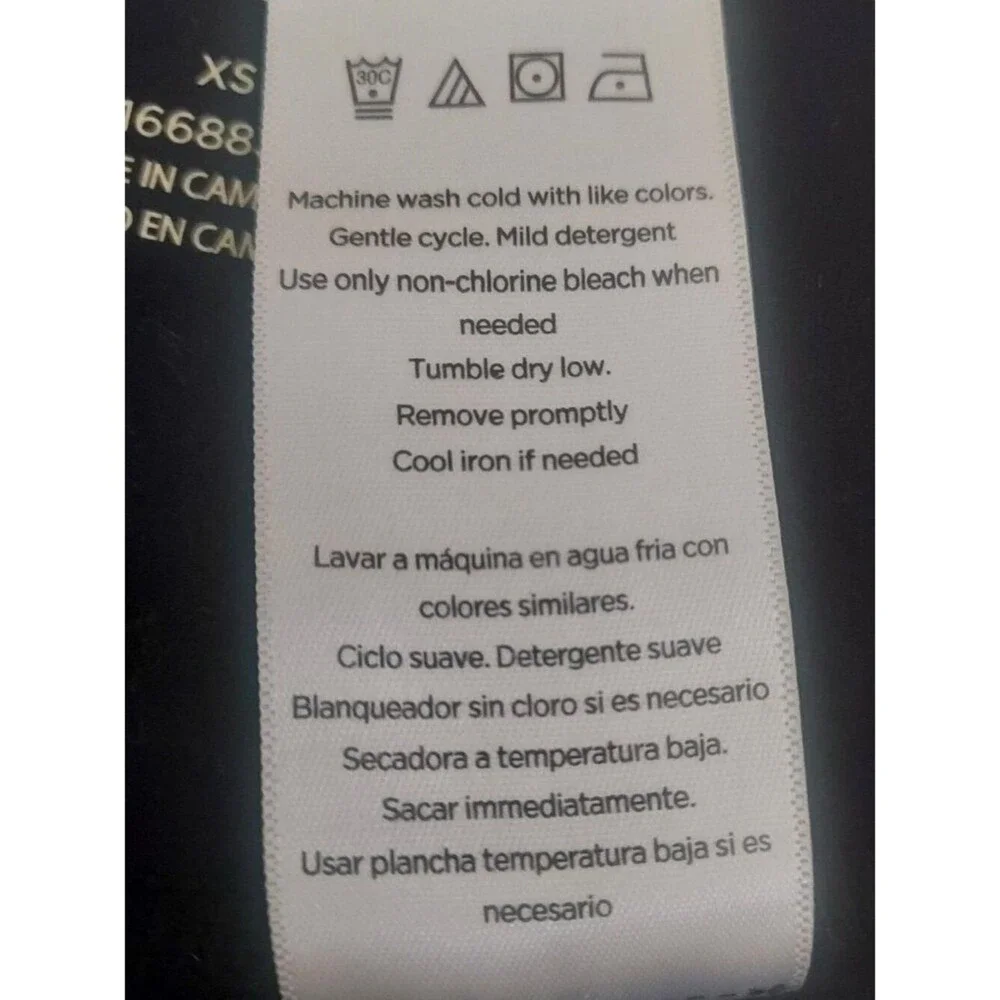 Danskin Women's 2 Pairs Bike Shorts 7 Inch Black/Black Camo Bundle Size XS